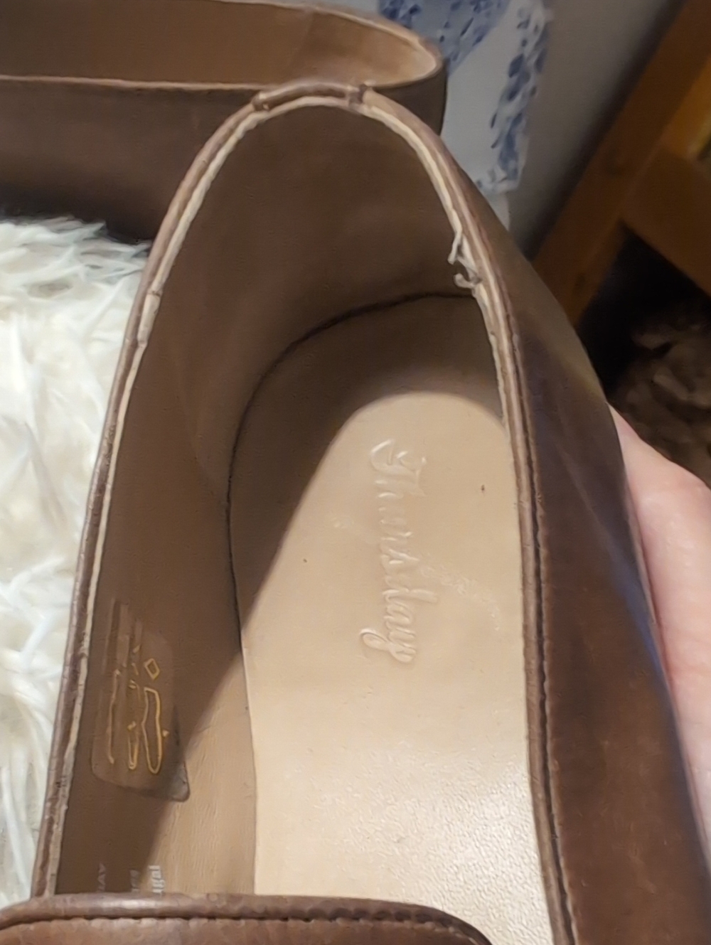 Thursday Boot Company Eden Brown Leather Slip On Flats 🤎 - Picture 5 of 8